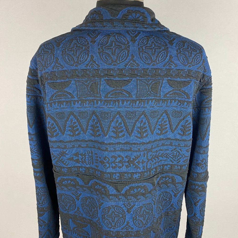 Chico’s Design 1 Patterned Collared Zip Up Jacket - image 8